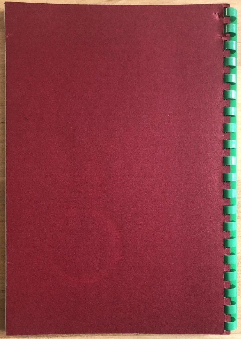 Songs of Alpha Chi Omega, 1952 paperback 11th Ed. Revised, 112 pages w/ 64 songs