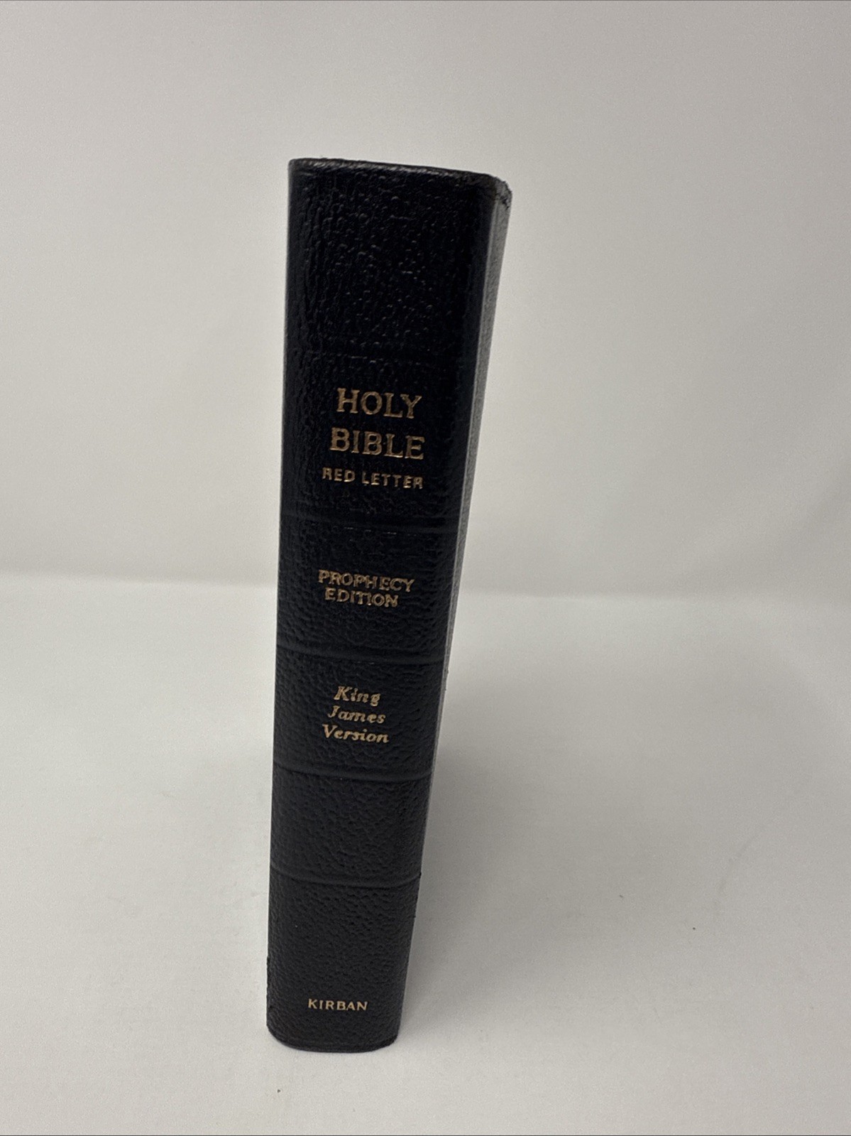Holy Bible – Prophecy Edition Crown Jewel Red Letter KJV – Salem Kirban • 1968