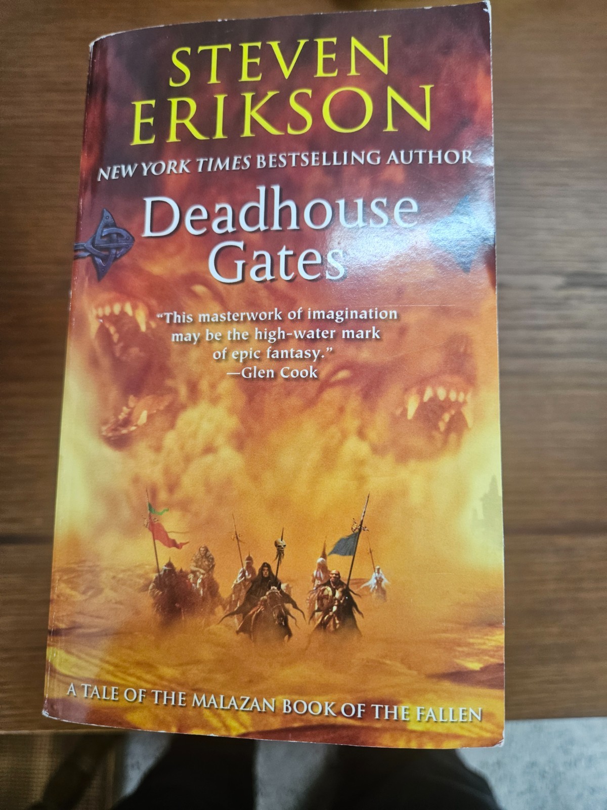 Fantasy Paperback Book Lot 5 Books Steven Erikson Kristen Britain Malazan TOR