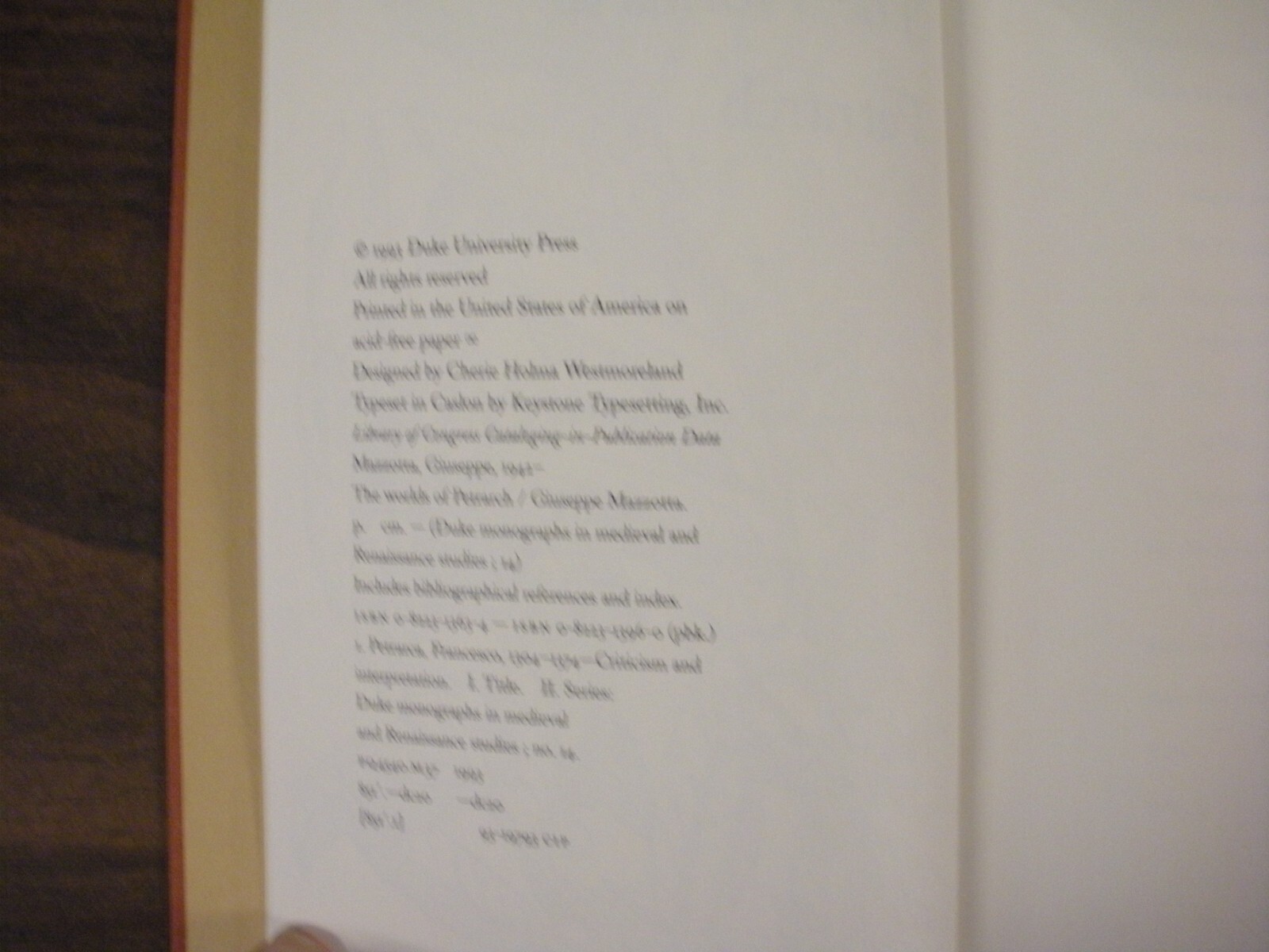 The Worlds of Petrarch (Duke Monogr…, Mazzotta, Giuse
