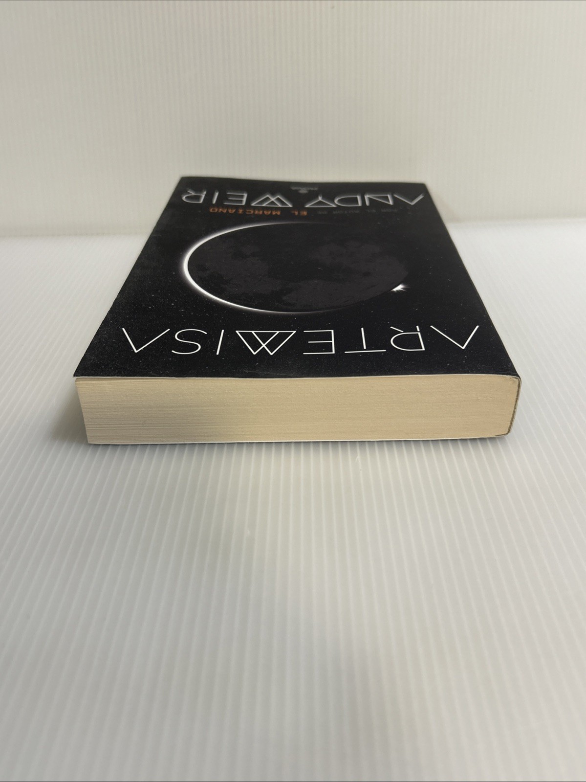 Artemis Andy Weir Spanish Edition PB 2018 Ciencia Ficcion El Marciano