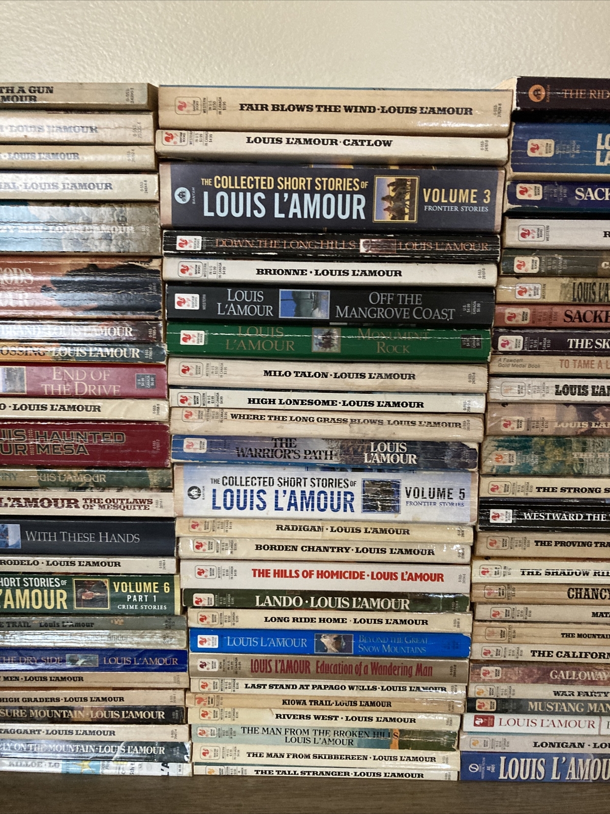 Louis L’Amour Western Paperback Books**Build Your Own** Good-Very Good Condition