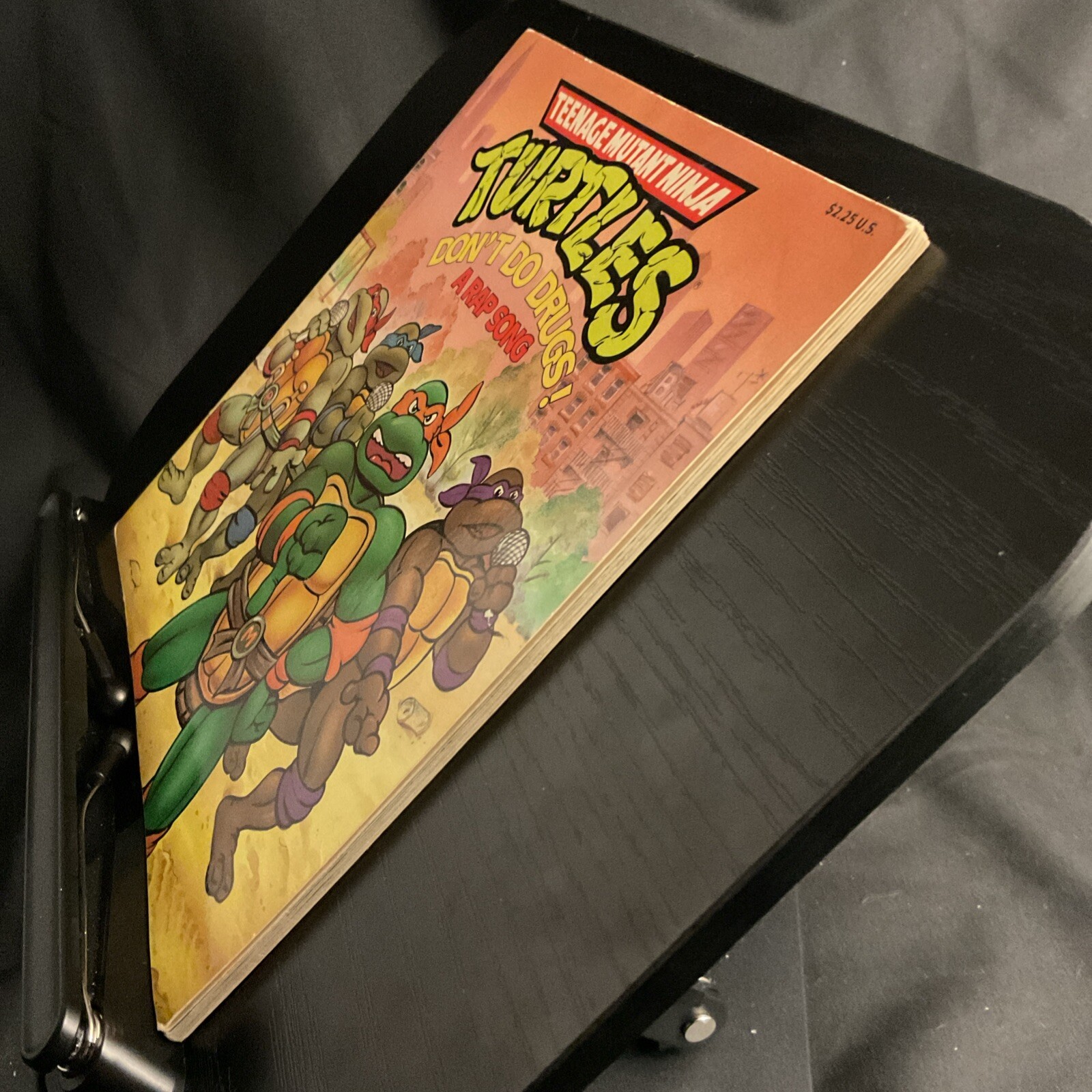 Teenage Mutant Ninja Turtles Don’t Do Drugs by Bobbi Katz 1991 1st Ed. VTG PB