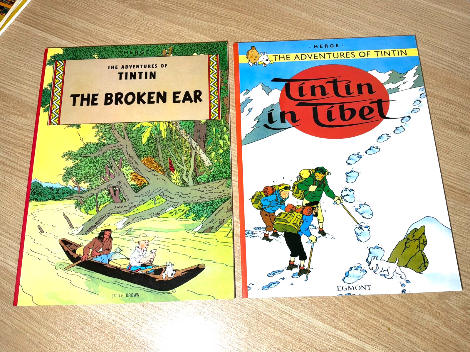 The Adventures of Tintin Complete Collection 24-Book Set English Ed. Paperback