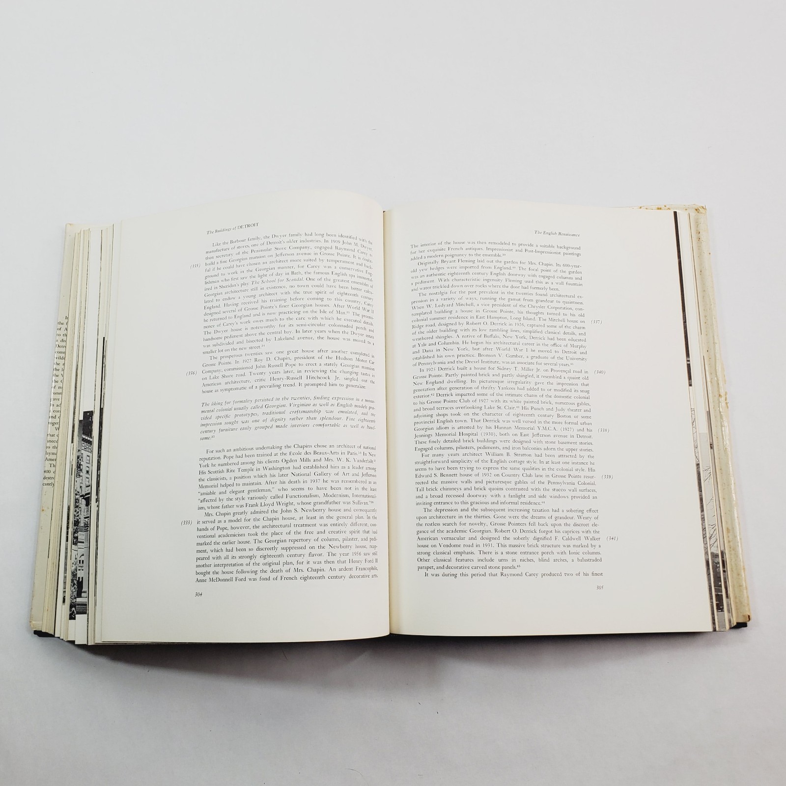 The Buildings of Detroit A History by W. Hawkins Ferry 1968 Hardcover