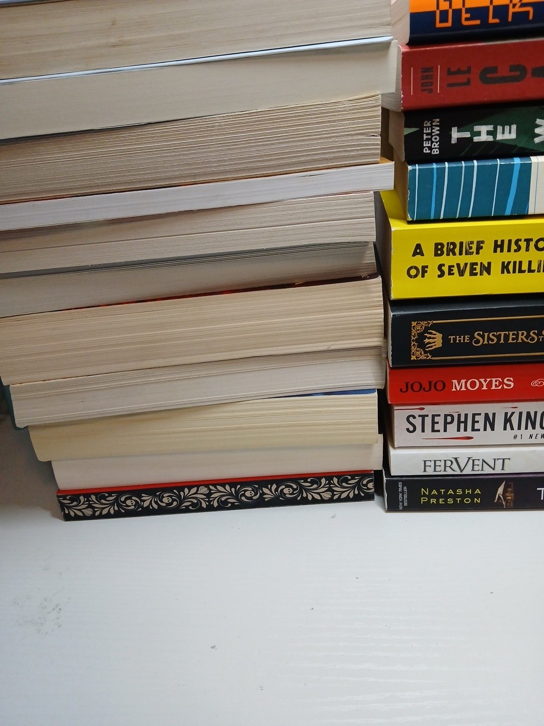 Lot of 20 Mystery Thriller Fiction Paperbacks Popular Author Books MIX UNSORTED