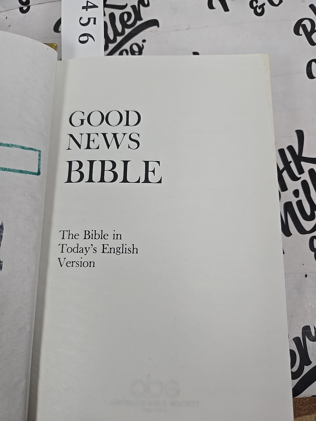 Good News New Testament Today’s Living Bible English Version 1976 Hardcover