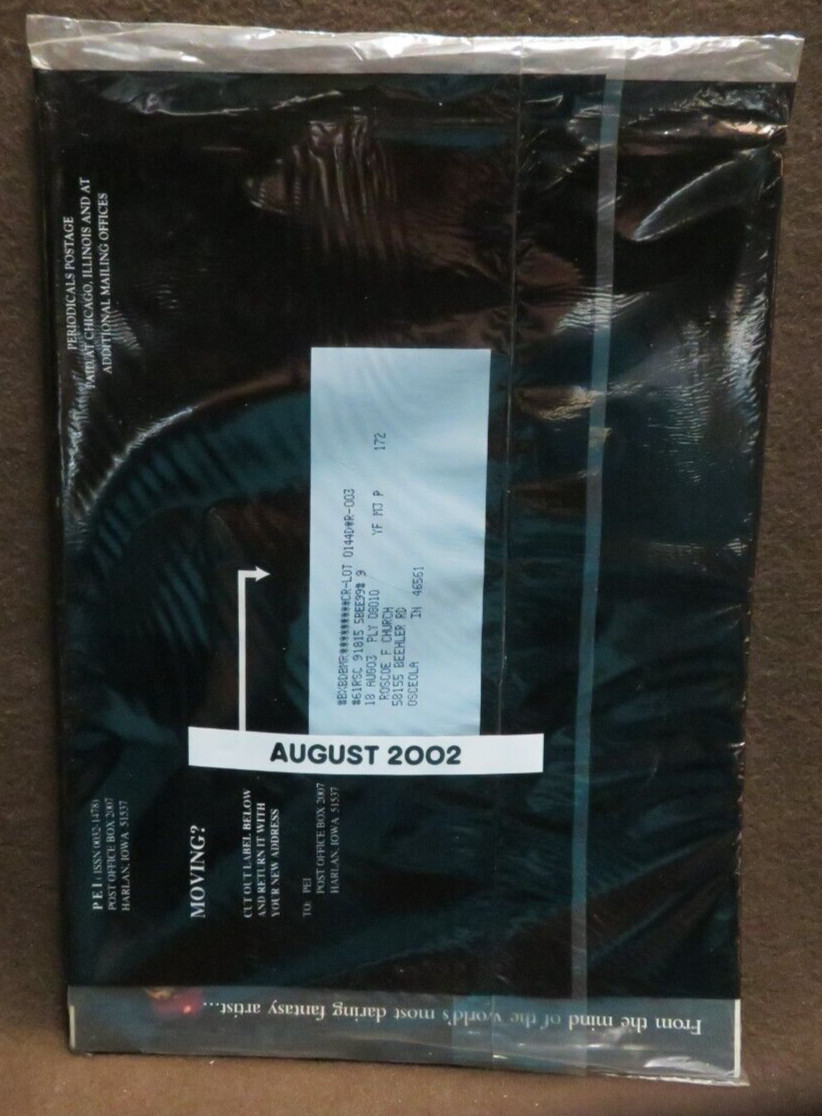 PB298 PLAYBOY AUGUST 2002 CHRISTINE NIELSEN COVER SEALED