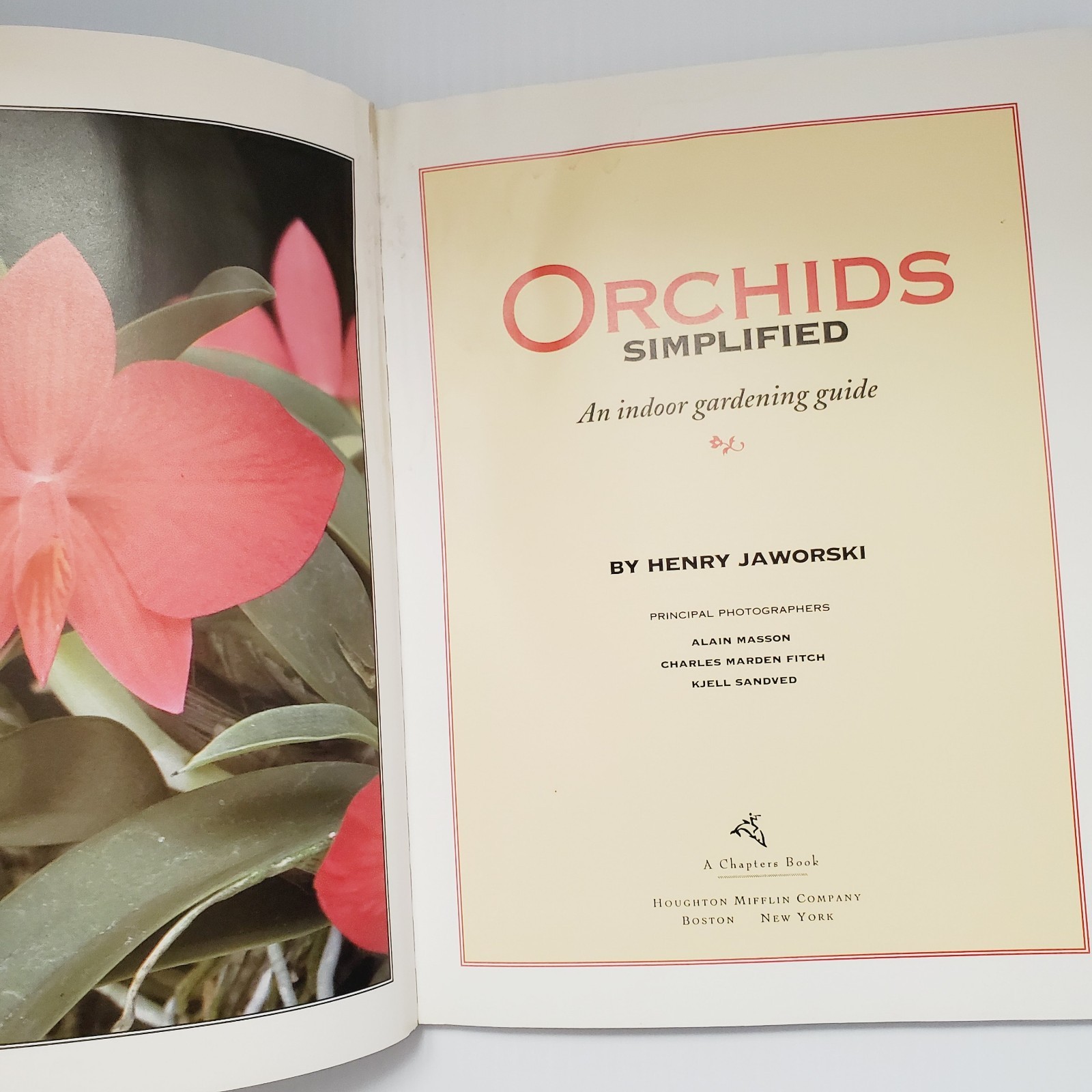 Orchids Simplified: An Indoor Gardening Guide Book Garden Houseplant Flowers