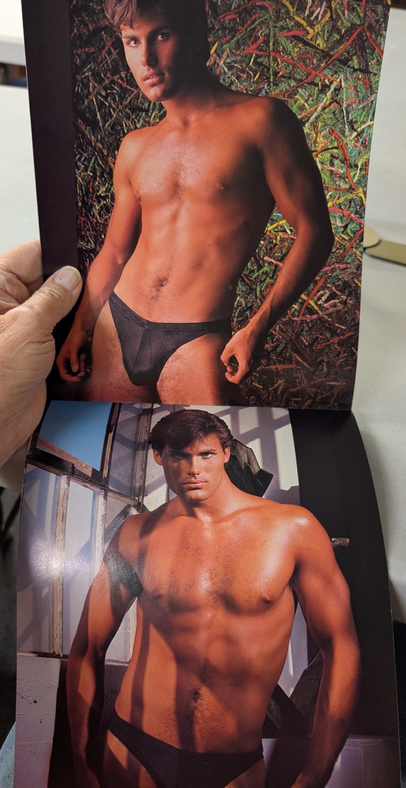Chippendales 1985 Calendar 8.5″x11″ w/ 26 full page photos used calendar 260115