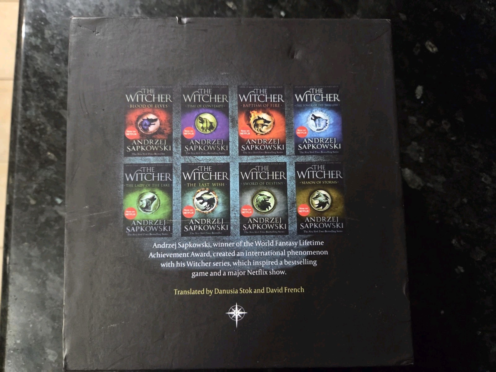 The Witcher Book Bundle x7 Andrzej Sapkowski Paperback Novel Set Missing Book 2