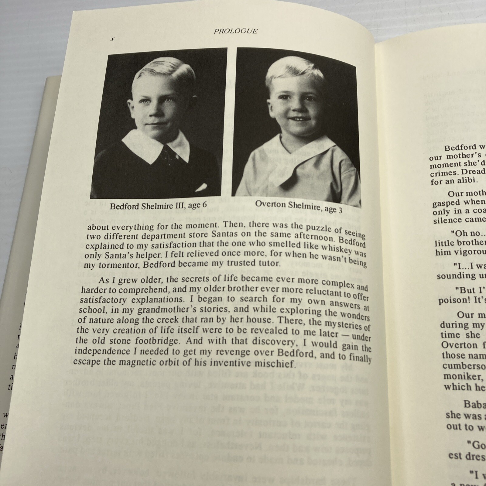 Memoir of Dallas 1930s-40s Secrets Under the Bridge Overton Shelmire Signed! HC