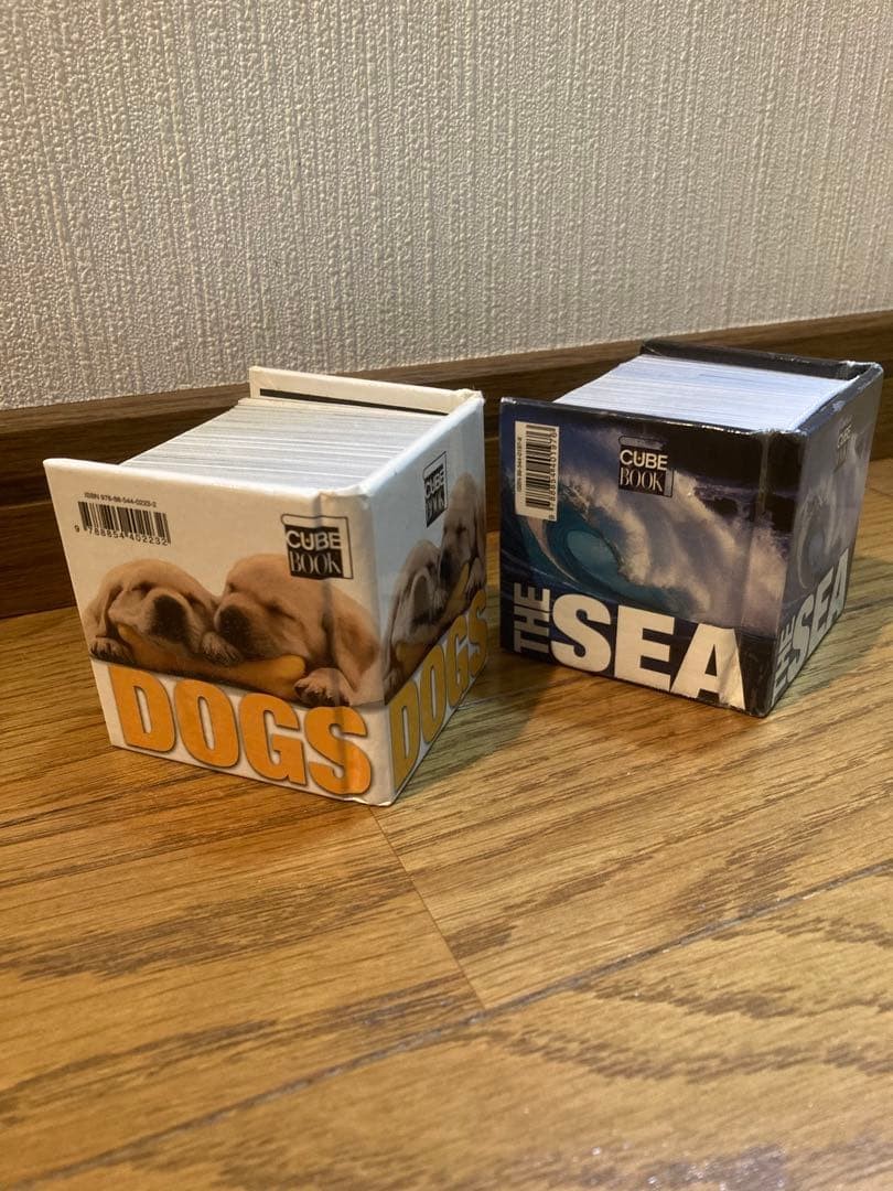 !Cute cube book, foreign book, mini book, interior