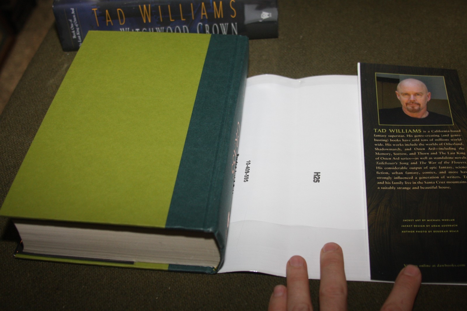 Lot of 2 Tad Williams HCs – Witchwood Crown & Empire of Grass – Both Ex-Library