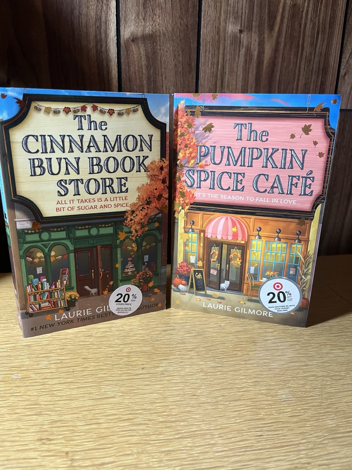 The Pumpkin Spice Cafe & The Cinnamon Bun Book Store By Laurie Gilmore Paperback