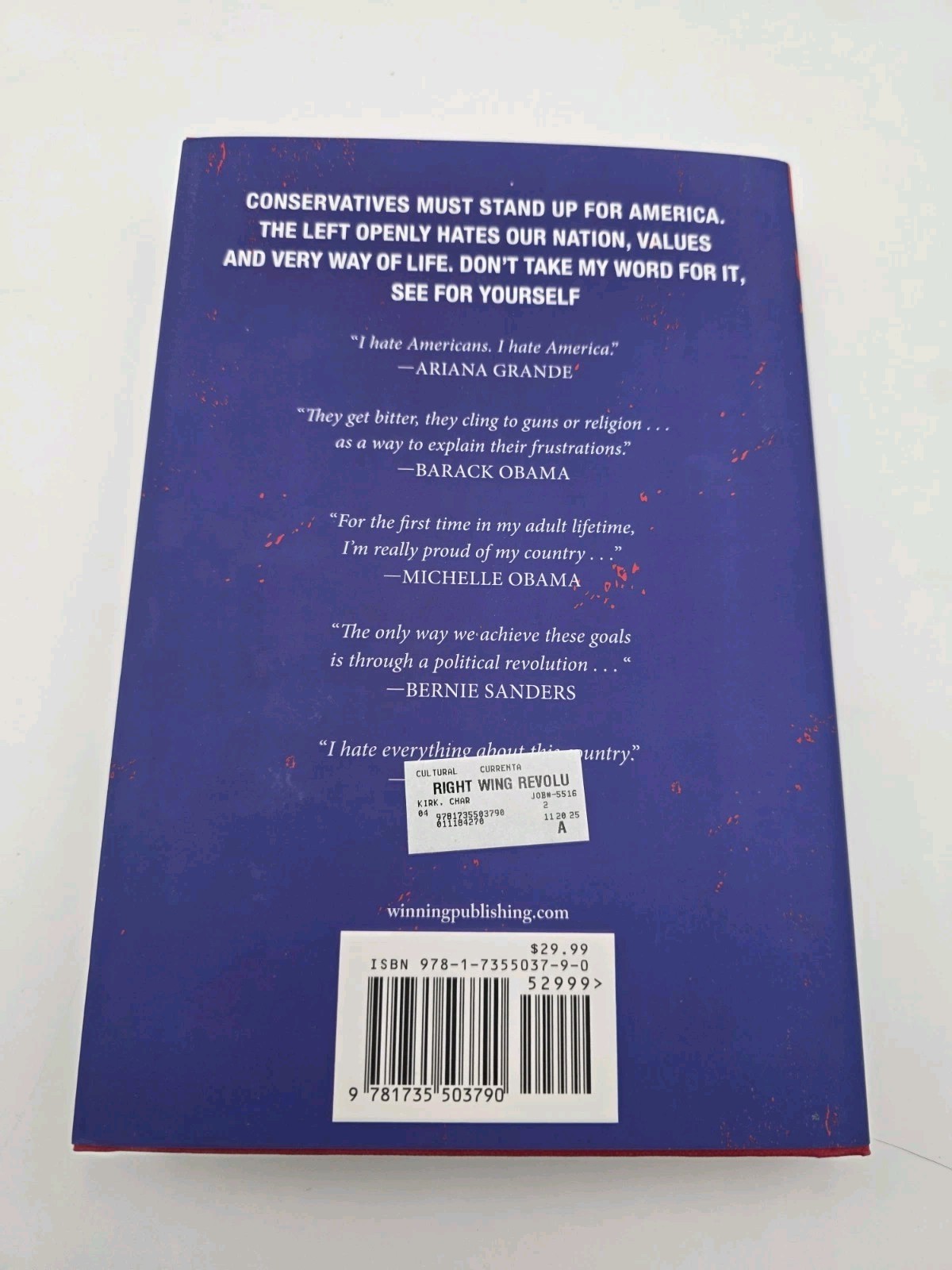 Right Wing Revolution: How to Beat the Woke Hardcover by Charlie Kirk BRAND NEW