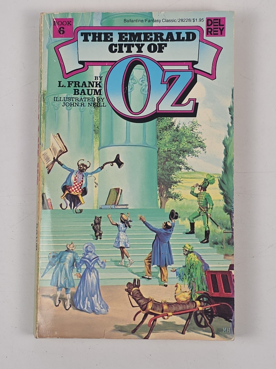 Lot 10 Wizard of Oz Del Rey Paperback L Frank Baum 1 4 6-10 13 & 14 First Prints