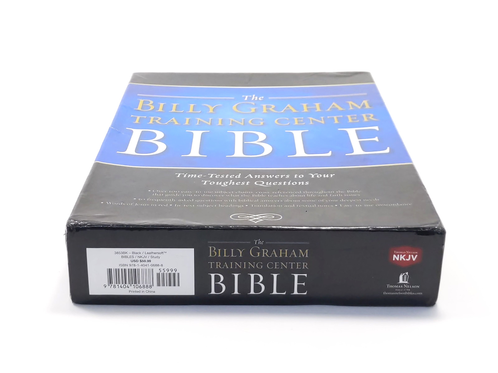 The Billy Graham Training Center Bible NKJV (Leathersoft) Thomas Nelson