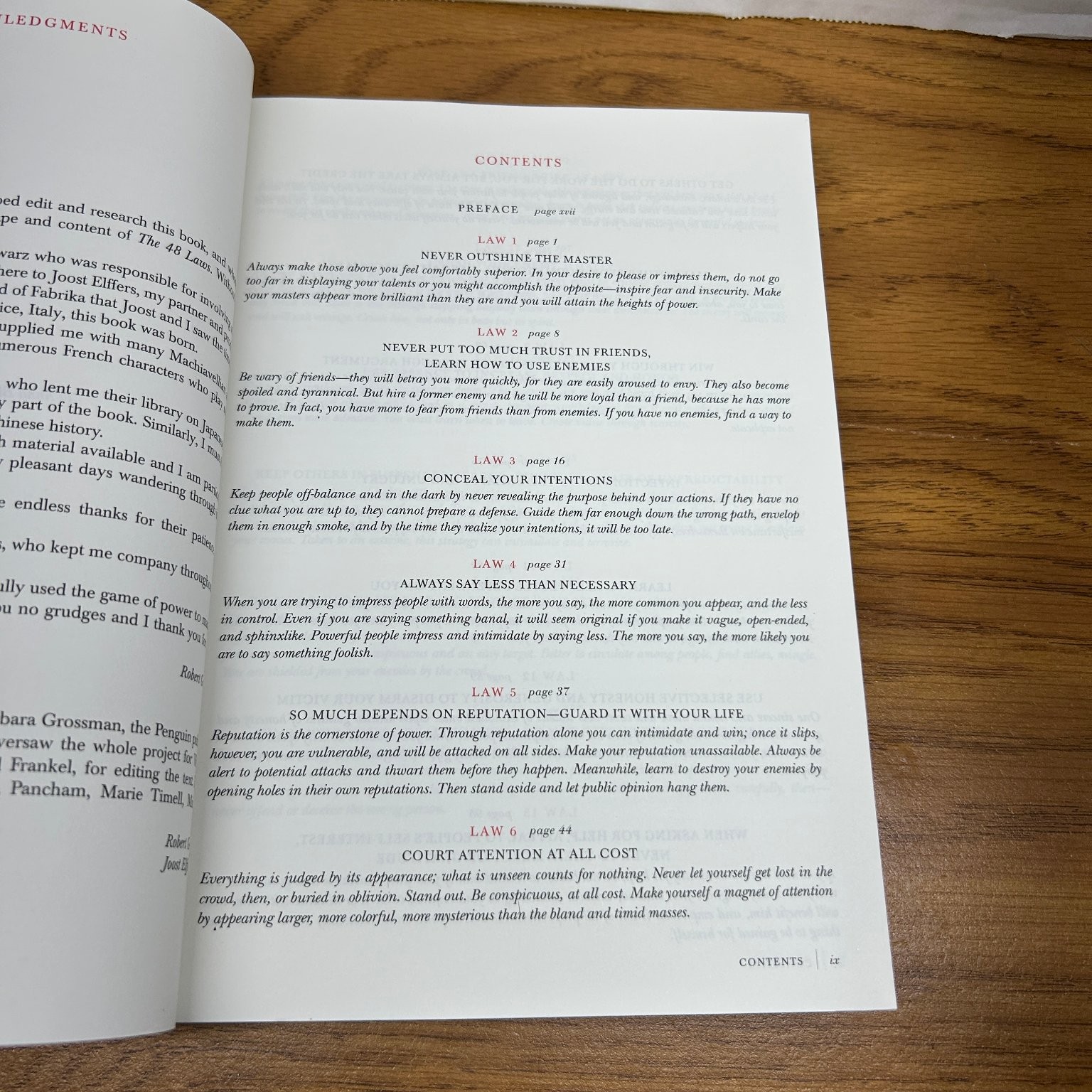 The 48 Laws of Power Robert Greene 2000 Strategy Philosophy Penguin Books