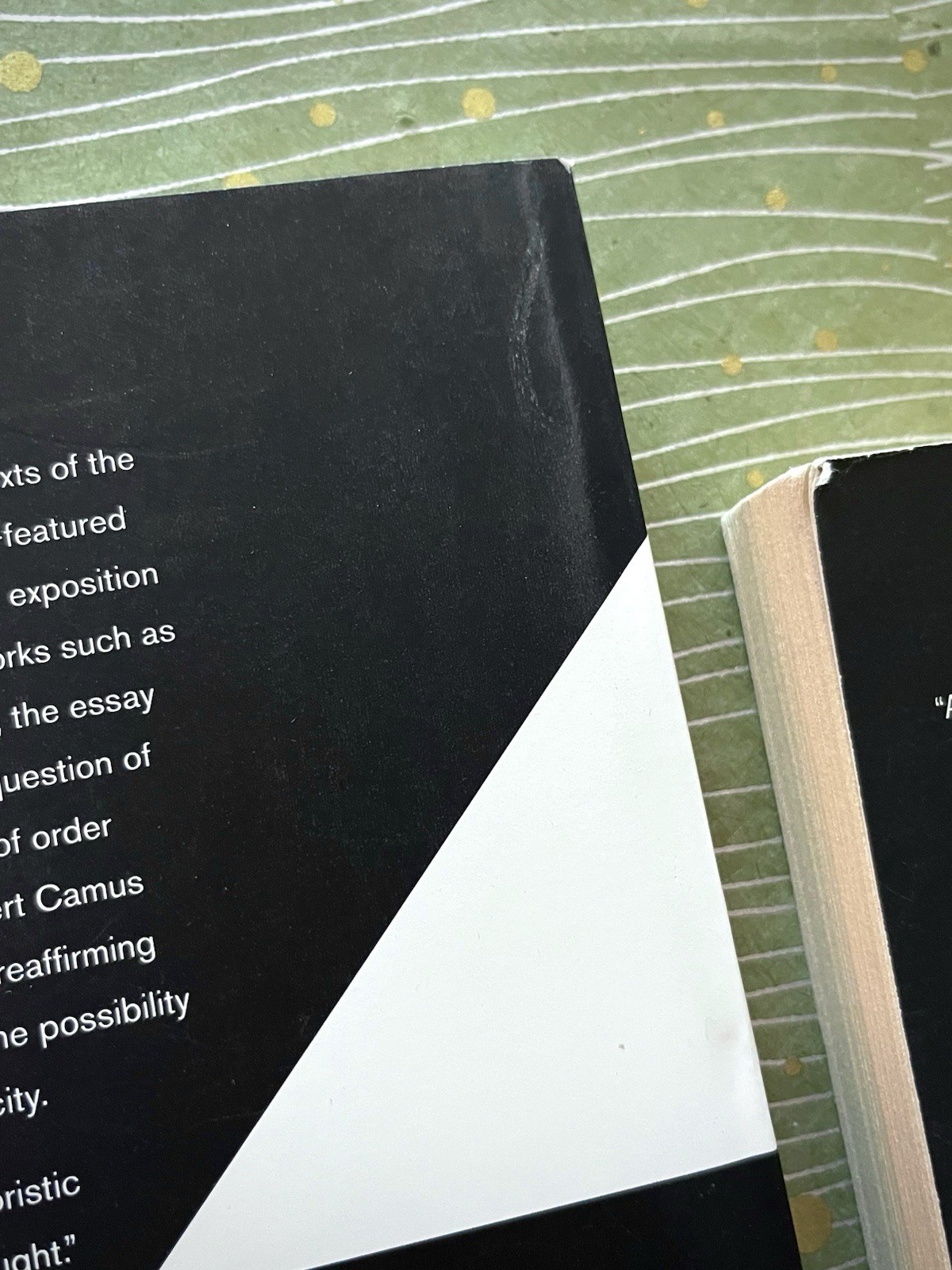 THE MYTH OF SISYPHUS / THE PLAGUE ~ ALBERT CAMUS Vintage Intl. Edition PB Lot