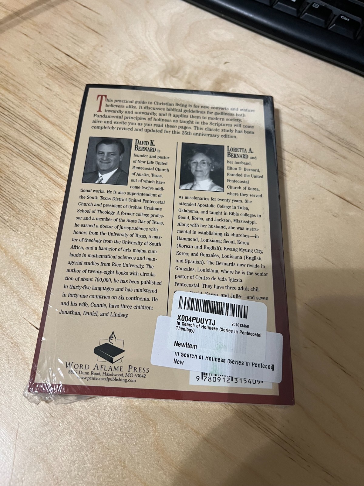 In Search of Holiness (Series in Pentecostal Theology) Paperback