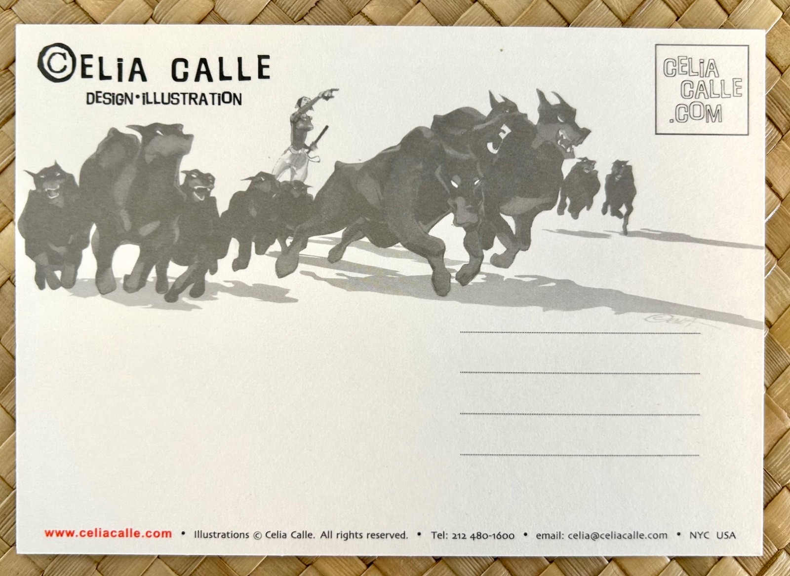 Celia Calle Art/Poster Book Signed & Numbered 172/300 Lowrider Cover + Postcard
