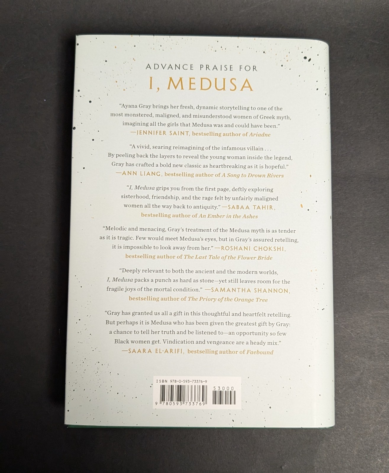 I, Medusa A Novel by Ayana Gray 2025 Hardcover Book – Excellent Condition