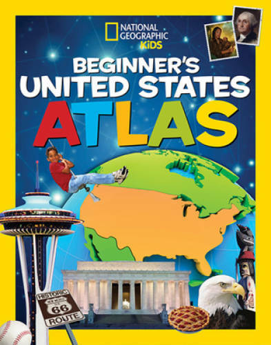 National Geographic Kids Beginner’s United States Atlas – Hardcover – GOOD