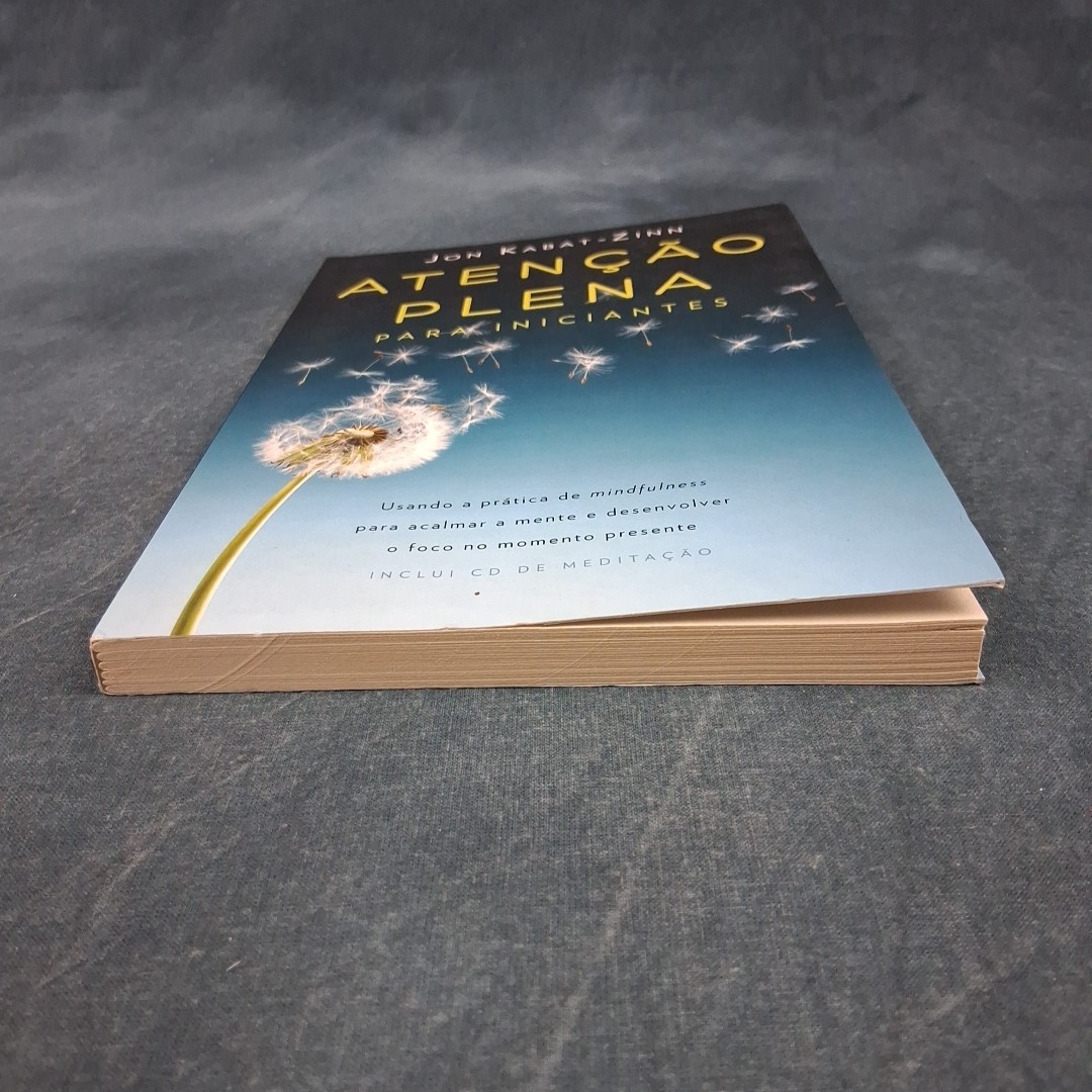 Atenção Plena Para Iniciantes Jon Kabat-Zinn Portuguese PB w/ CD LN