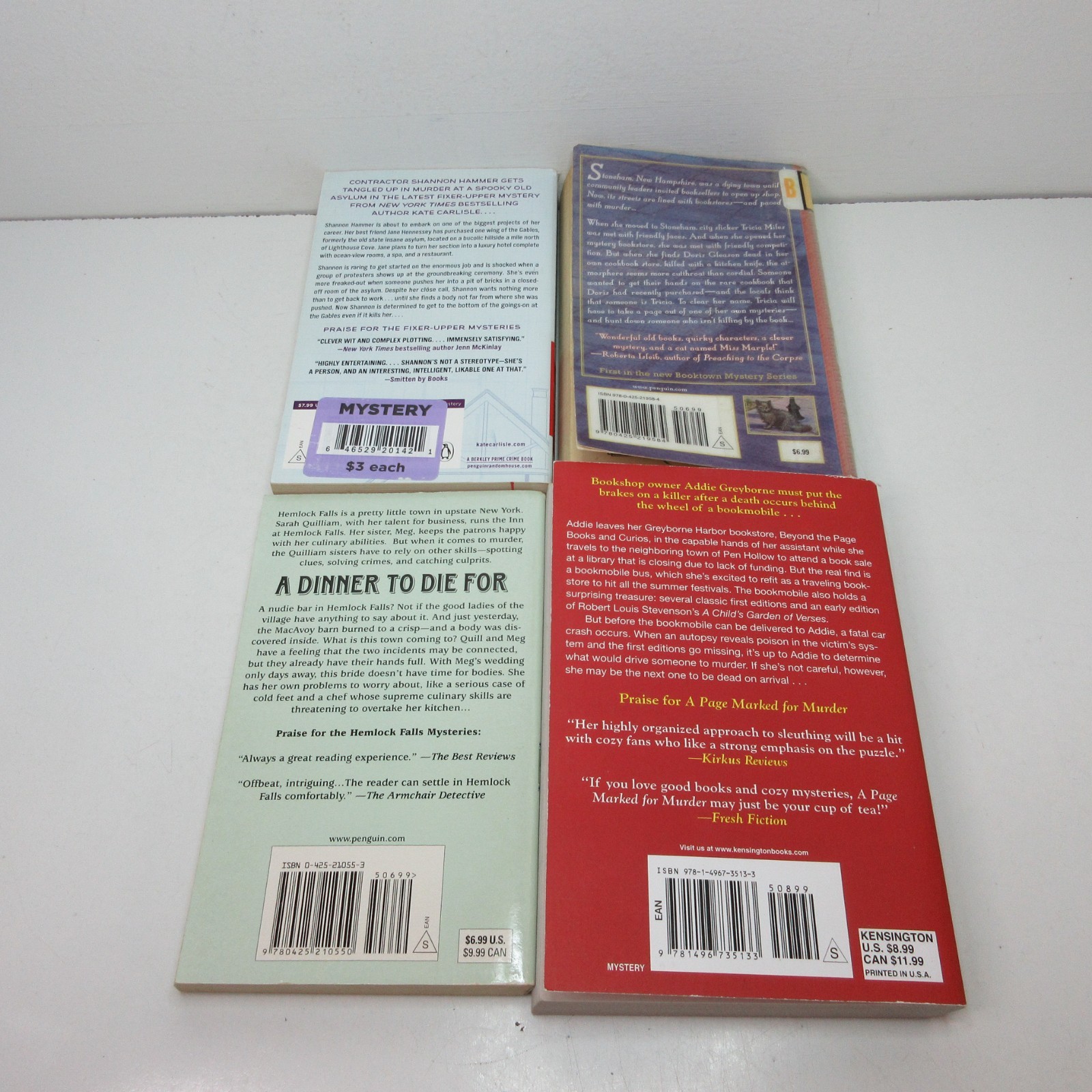 Lot of 10 Mystery Paperback Books