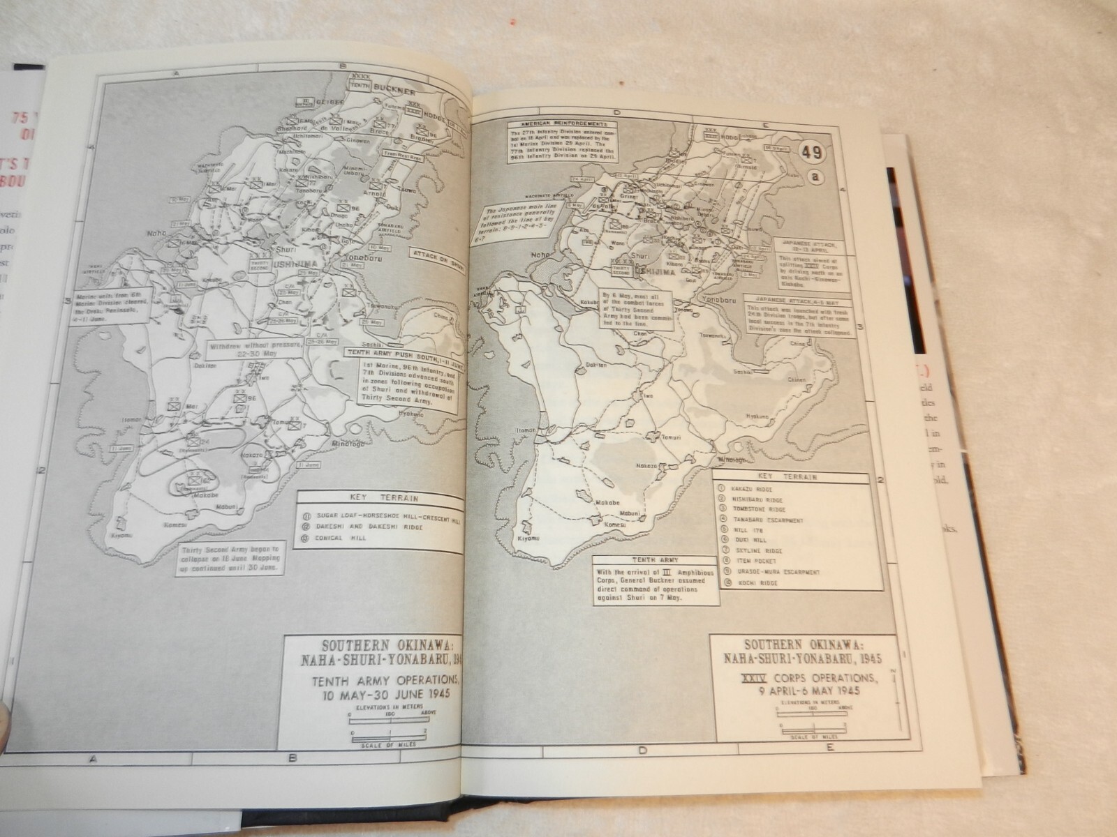 WW II 96th division 361st Field Artillery Bn Major „82 DAYS ON OKINAWA