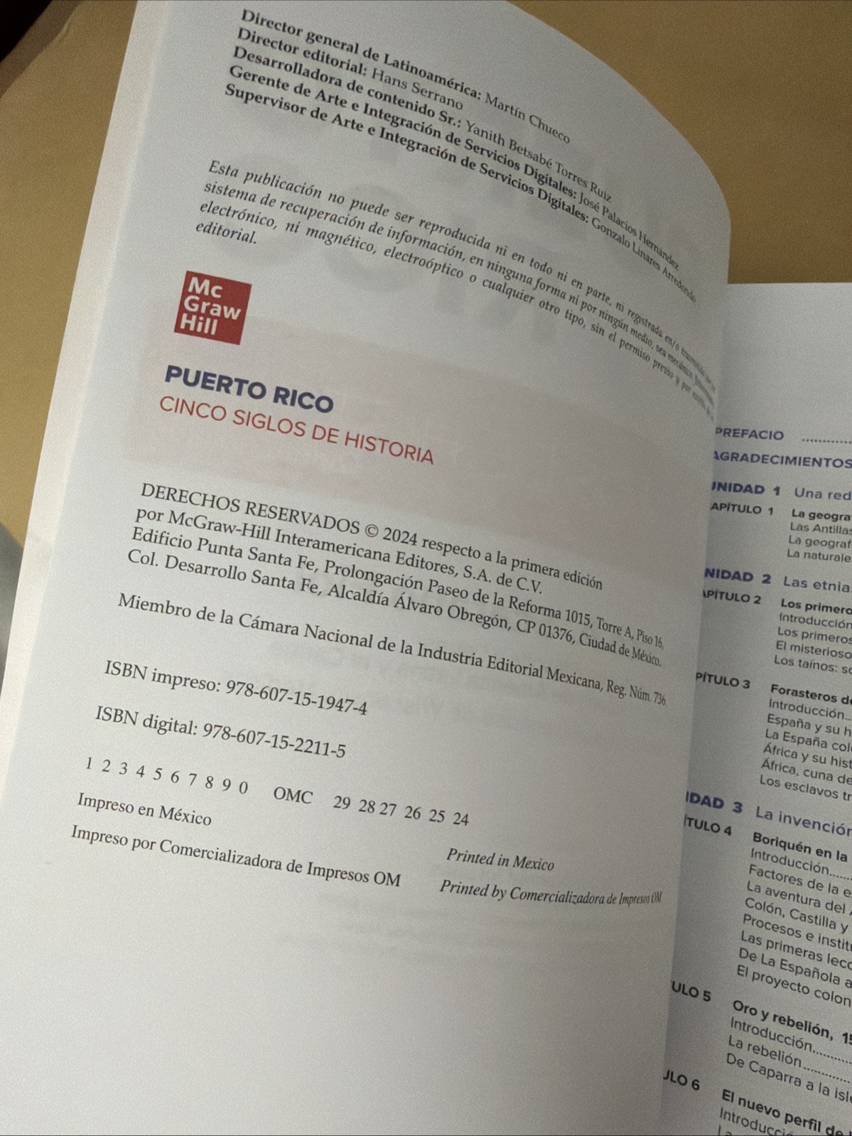 Puerto Rico. Cinco Siglos de Historia – 5th Edición