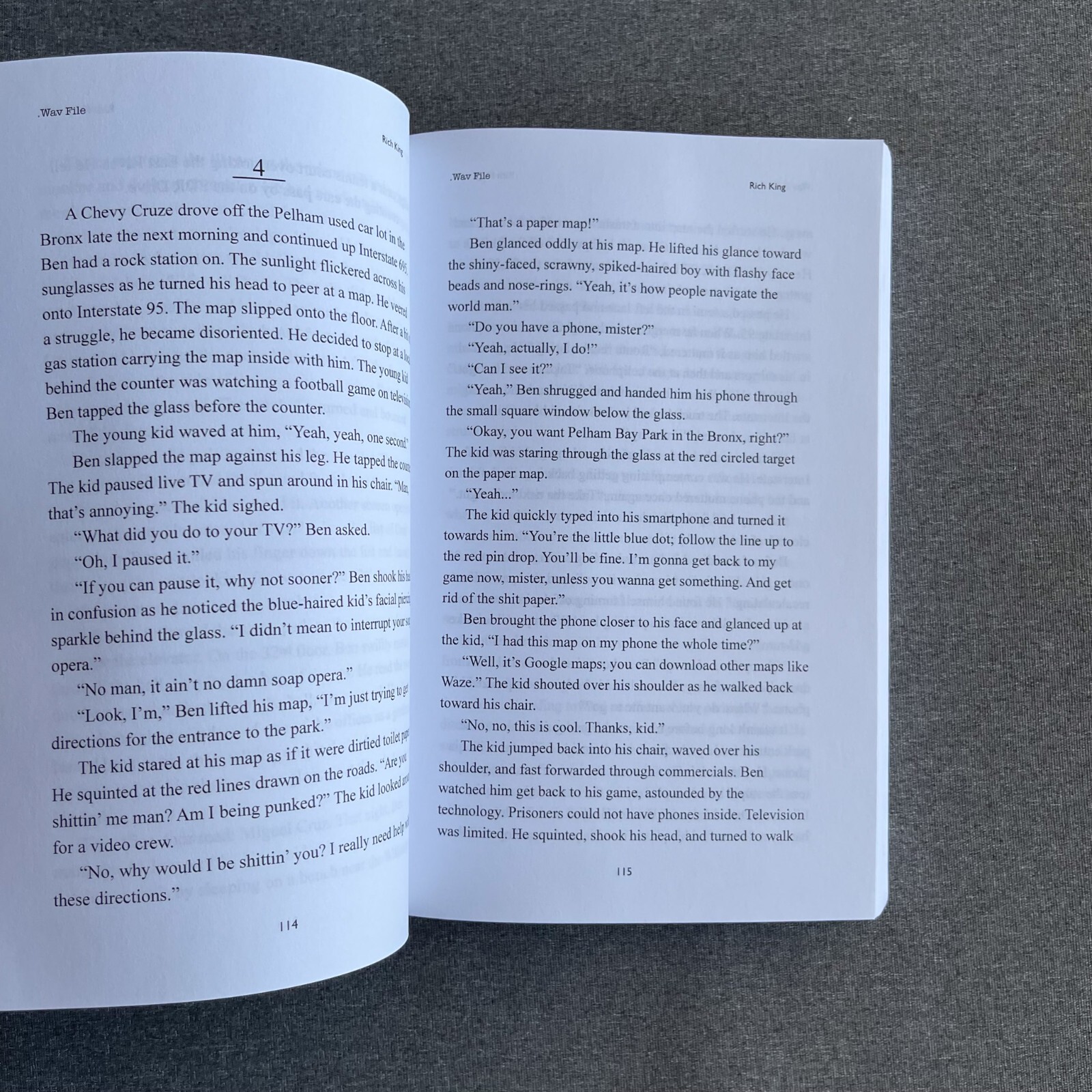 Wav File Paperback – February 2, 2021 by Rich King