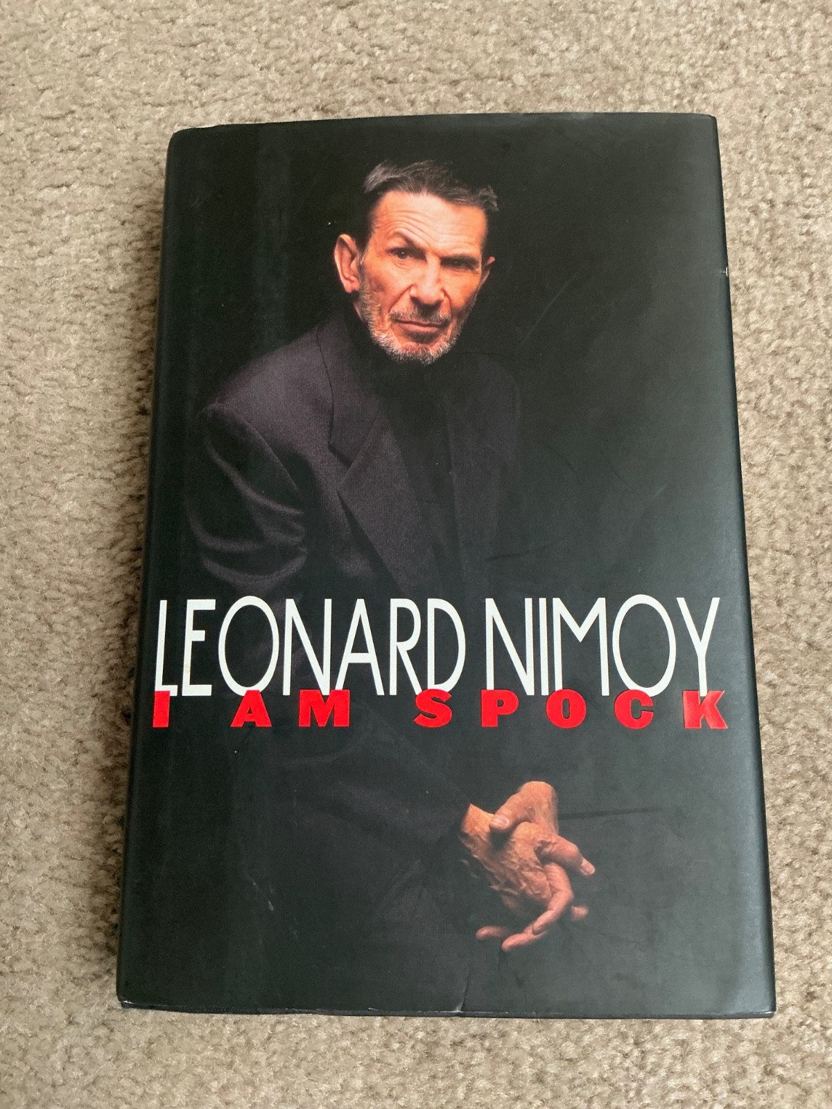 Leonard Nimoy I Am Spock SIGNED 1st Edition HC DJ Star Trek Spock Autograph