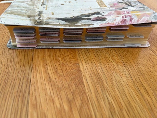 NIV Artisan Collection Bible WITH TABS – Leathersoft – Red Letter -Comfort Print