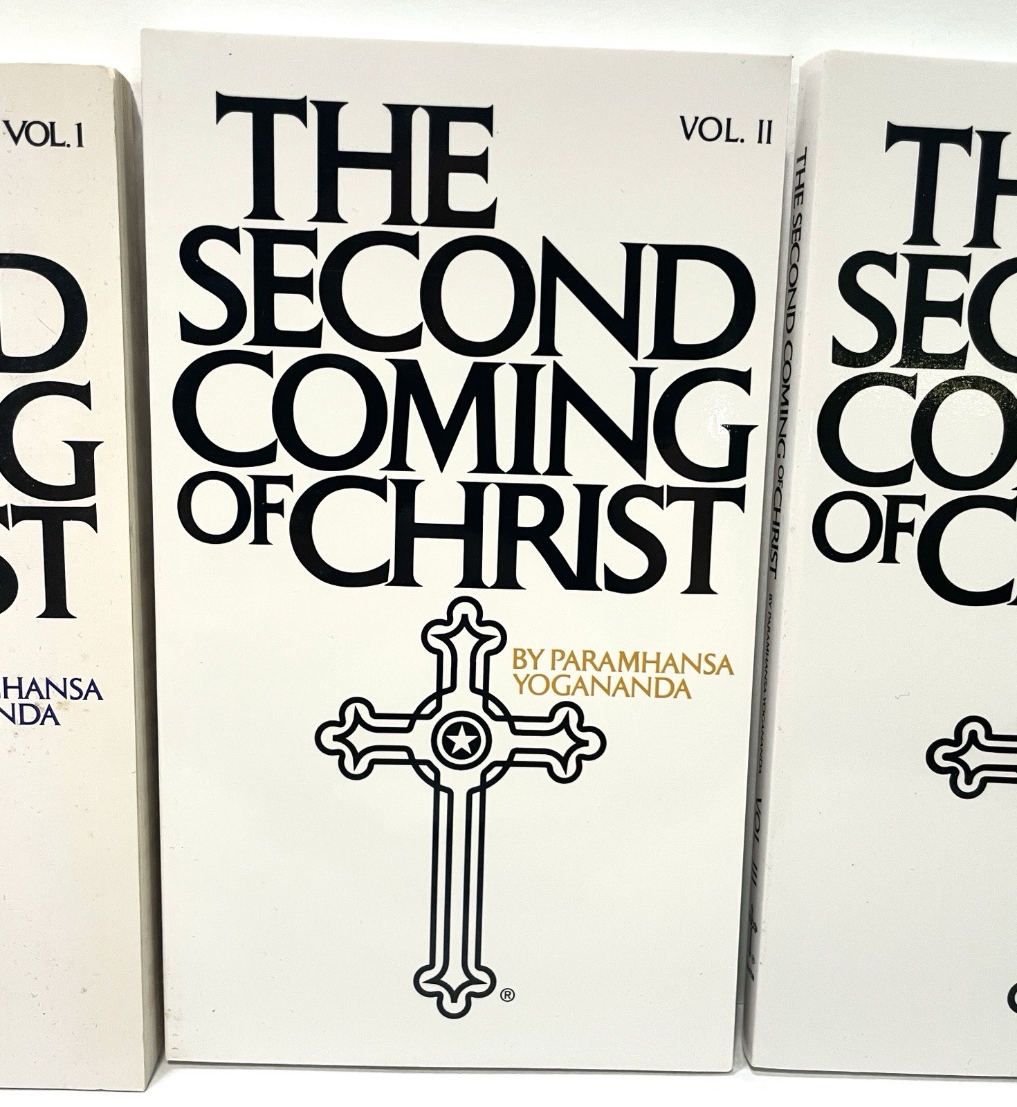The Second Coming of Christ Volumes 1 2 3 set by Paramhansa Yogananda paperbacks