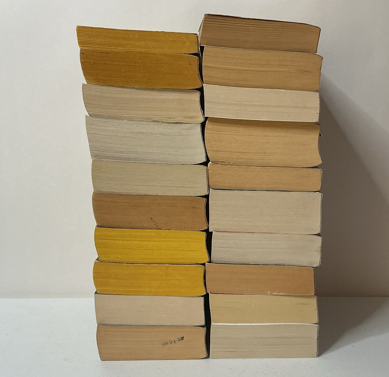 Vintage Paperback Mystery, Crime, Thriller, Sci-Fi Books Lot Of 20 ~ ACCEPTABLE