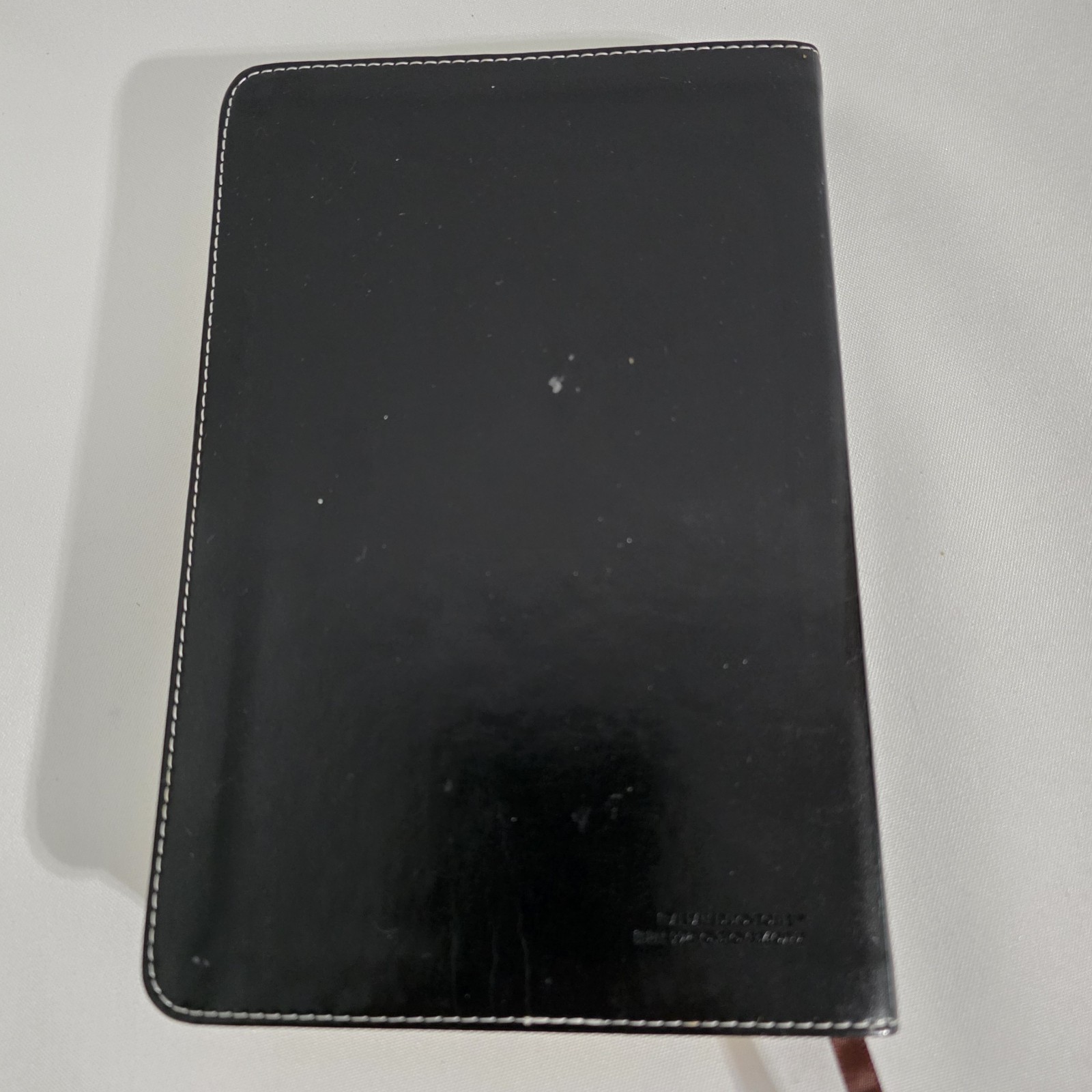 NASB, THINLINE BIBLE, IMITATION LEATHER, BLACK/TAN, RED By Zondervan Publishing
