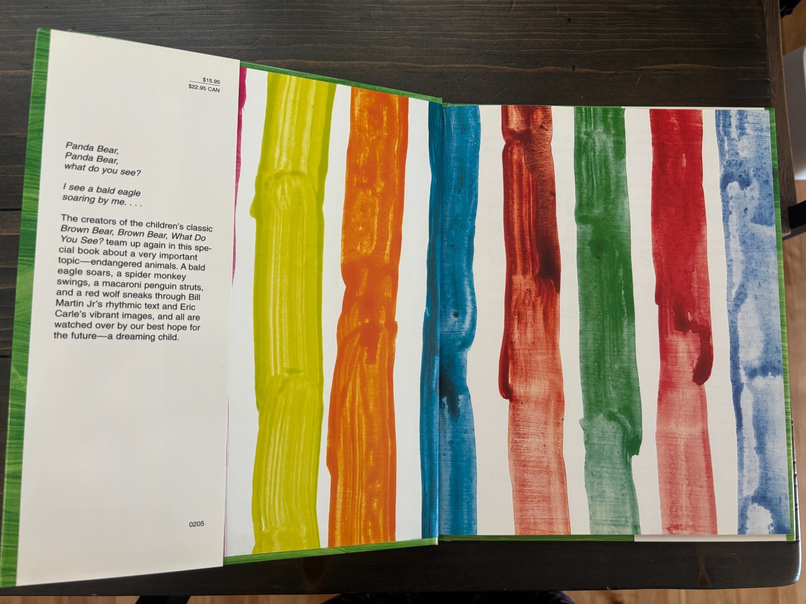 Eric Carle Signed Panda Bear Panda Bear What Do You See? 1st Edition HC DJ
