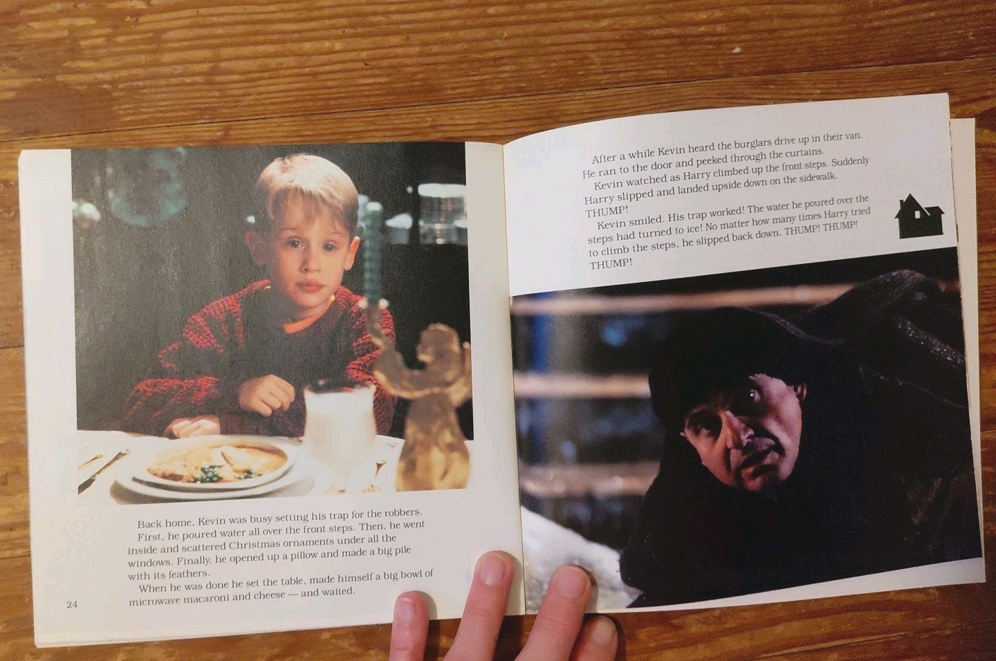 Home Alone Children’s Book Vintage 1990 Paperback Miculci