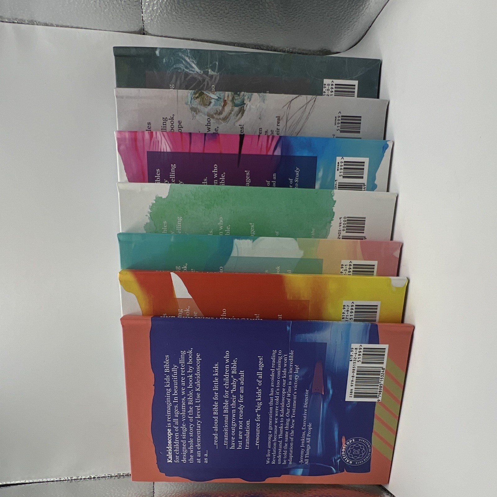 New* Kaleidoscope Kids Bibles Reimagined Hardcover Set New Testament Homeschool