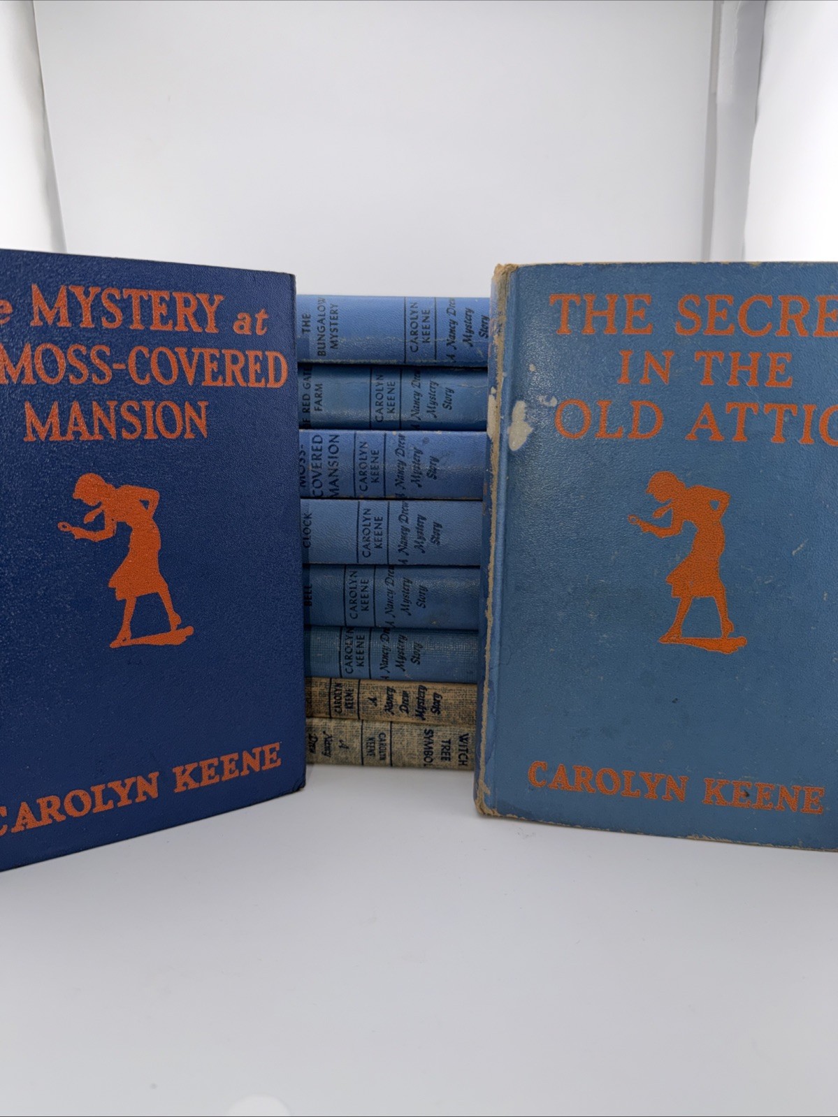 Vintage Nancy Drew Books Mixed Lot of 25 Hardcover Mystery 1936 through 1966