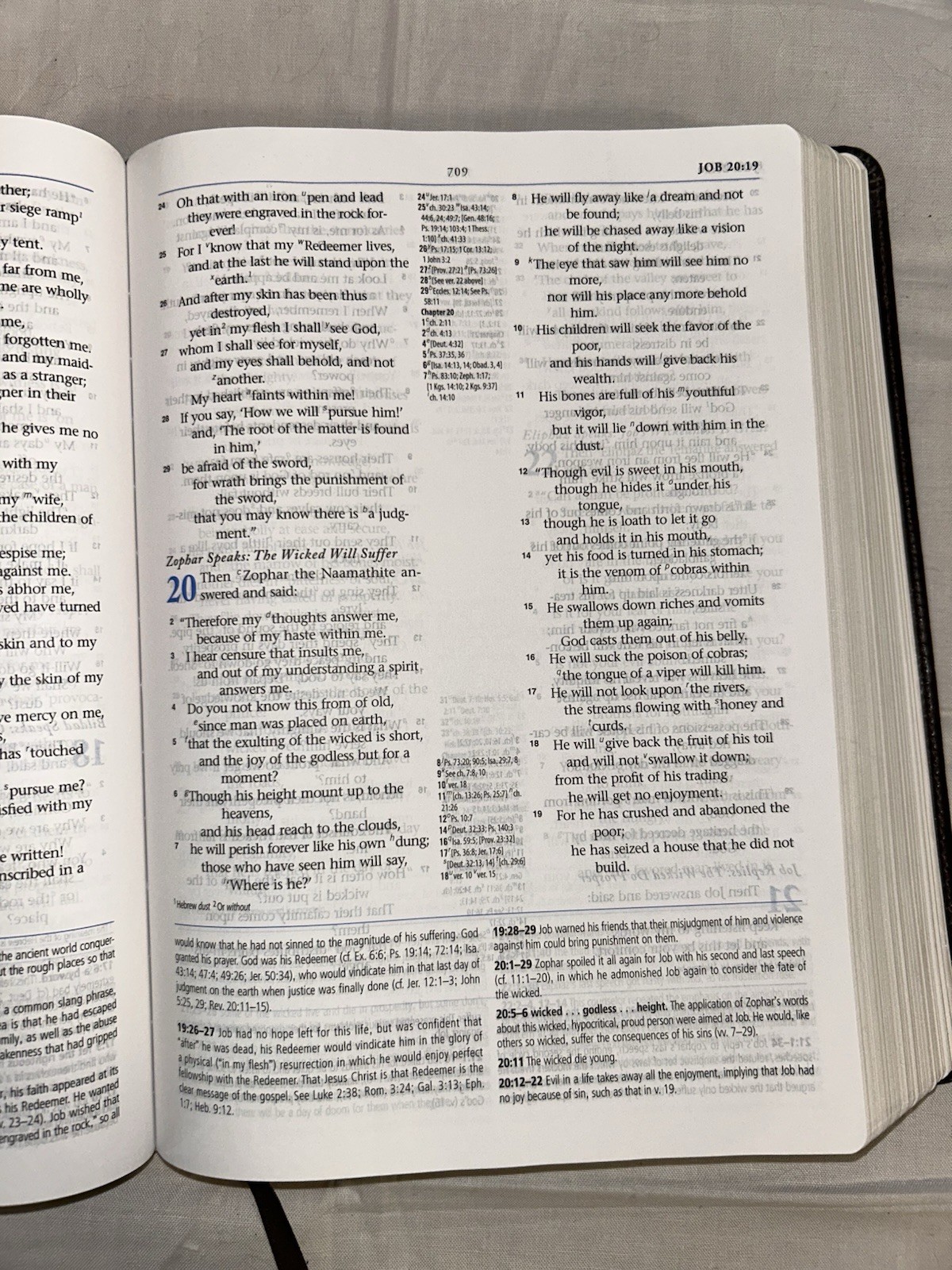 ESV John MacArthur Study Bible-Genuine Leather-Crossway-2011