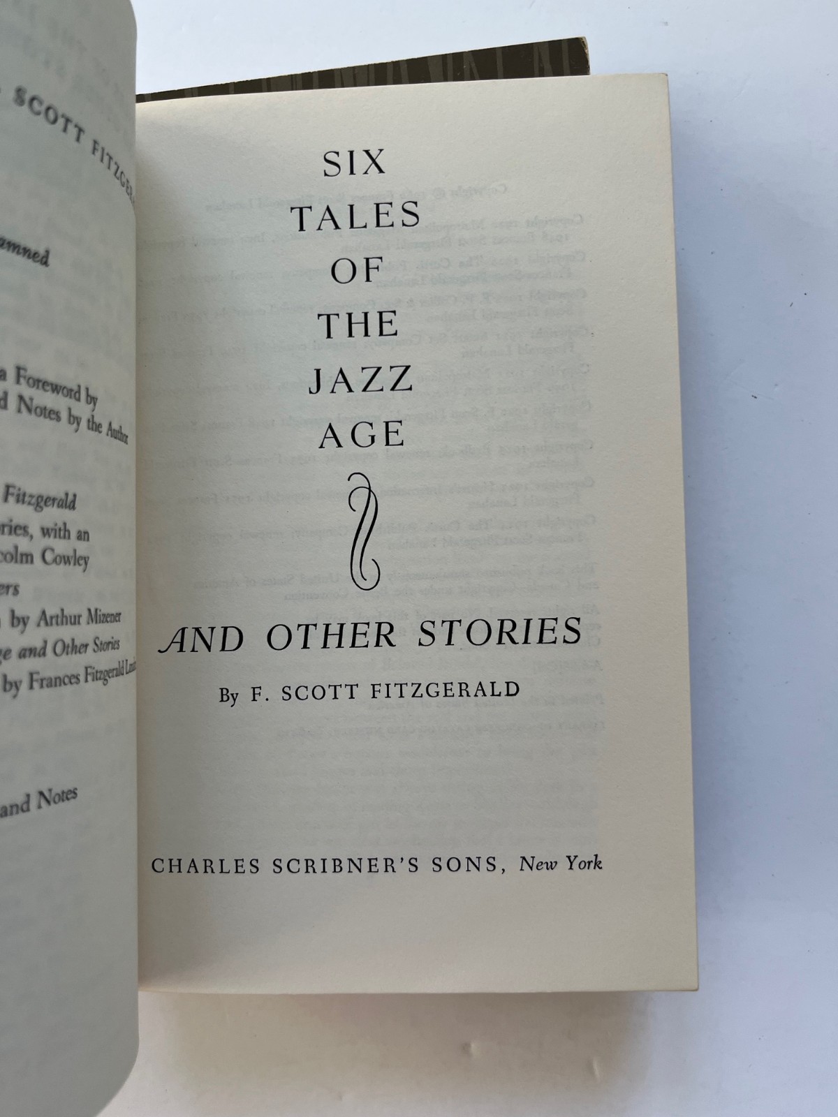 F. SCOTT FITZGERALD `~ lot of 3 Scribner ~ JAZZ AGE Tender Is The Night DAMNED