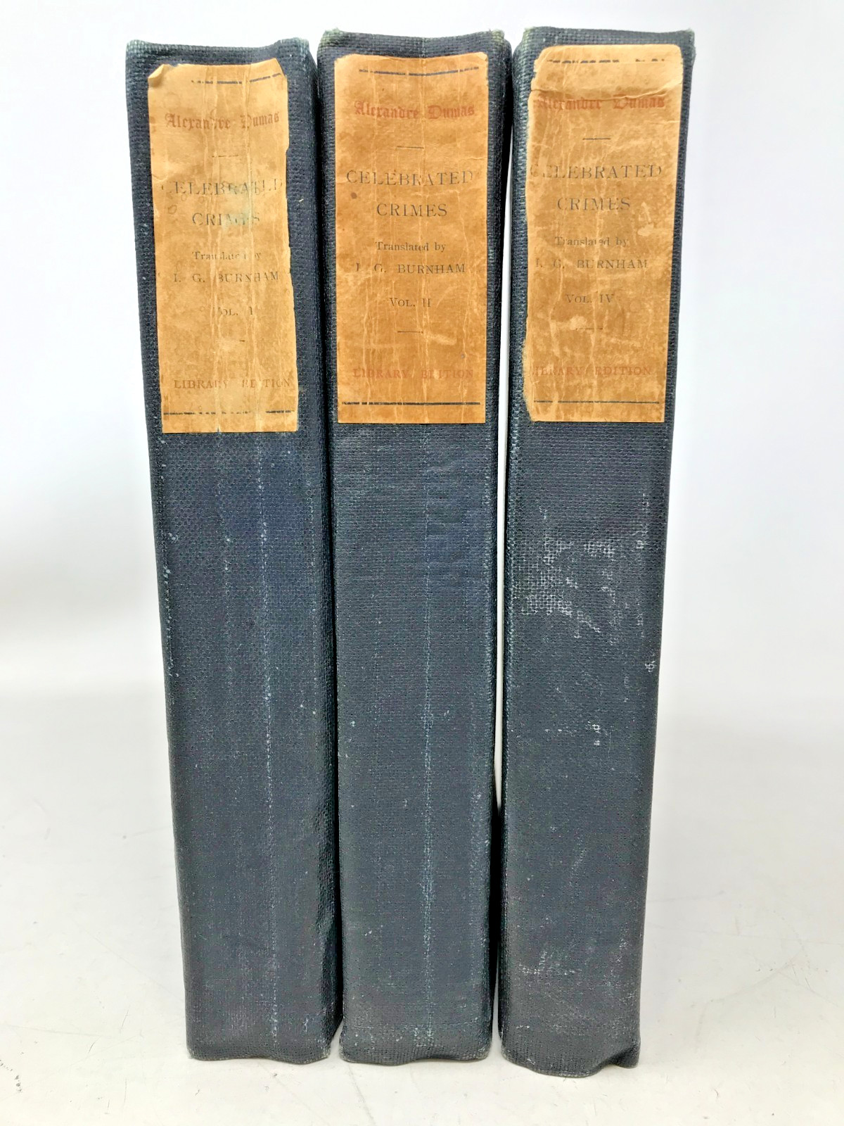 Alexandre Dumas Celebrated Crimes , Vol 1,2 4, 1895, E-63