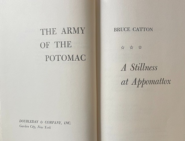 The Army of the Potomac Bruce Catton 3 Volume Set Hardcover