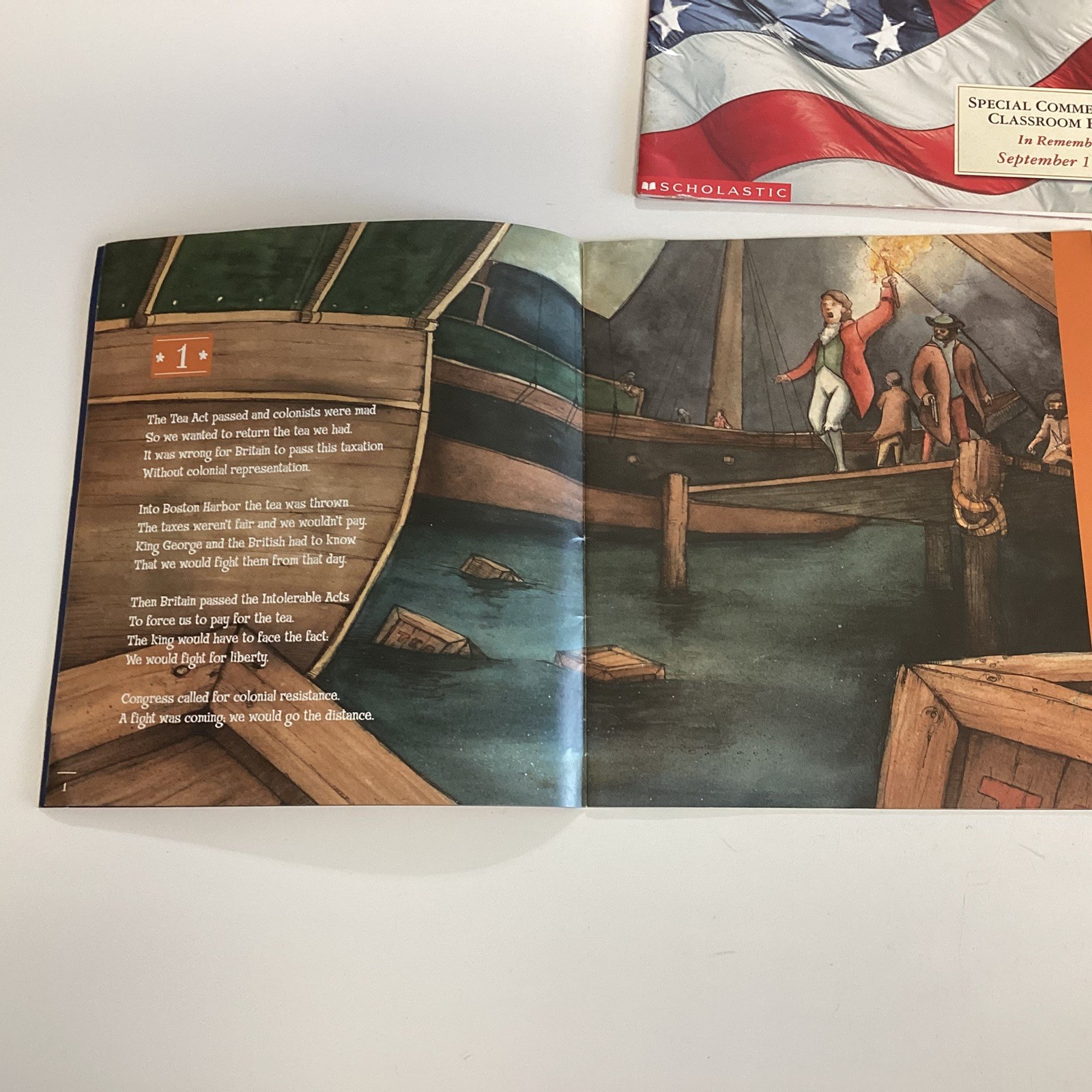 American History Presidents Patriotic Flag Pledge 3rd 4th Grade 13 Book Lot