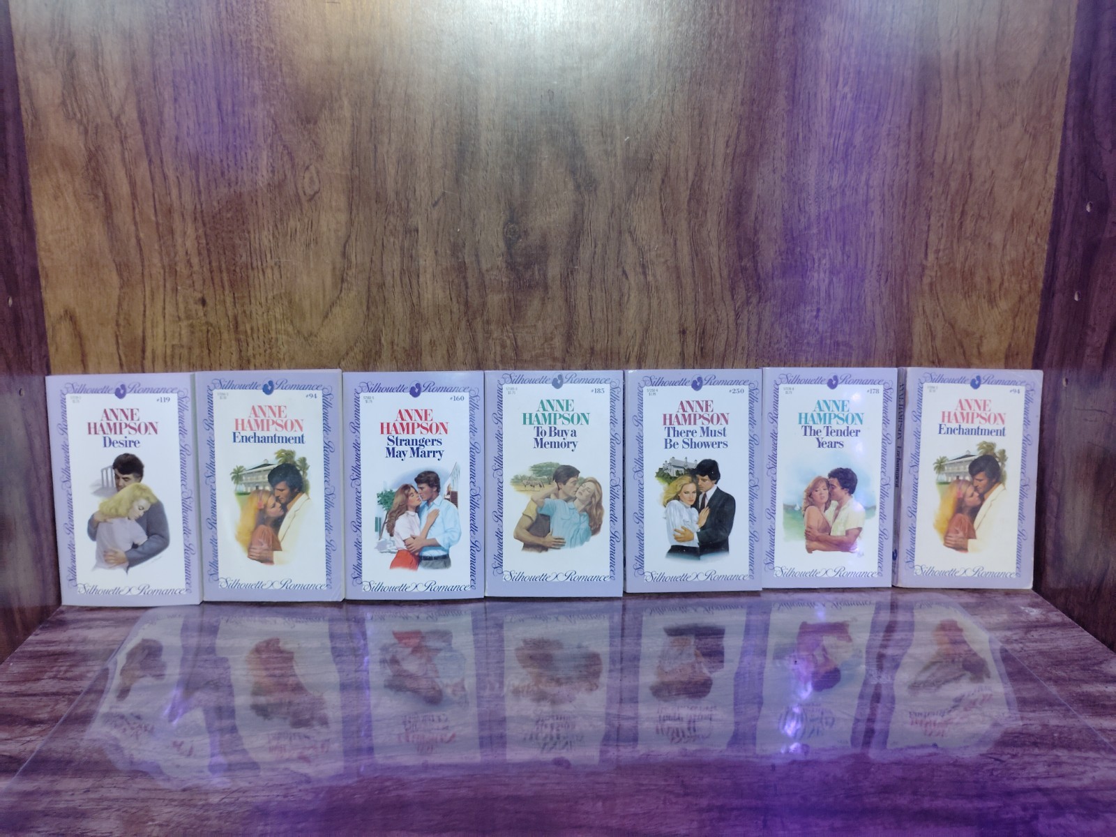 Anne Hampson Silhouette Romance Lot of 14 Paperbacks Vintage Early Series — Hamp