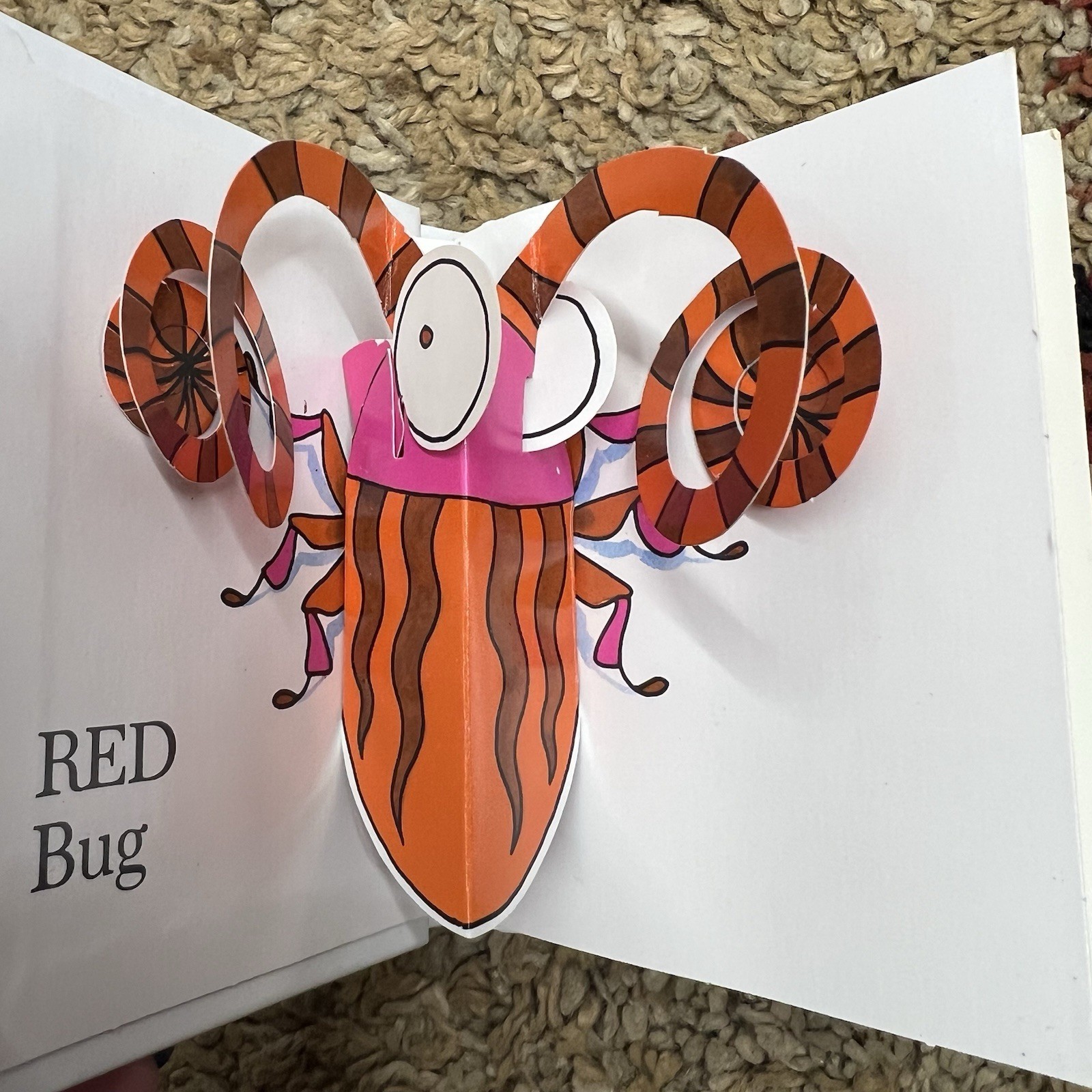 Colors – (Baby Bug Pop-Up Books) – by David A. Carter – 1993