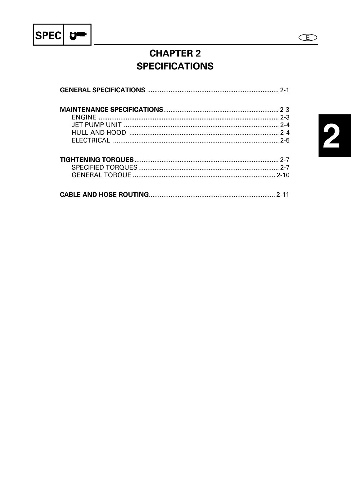 YAMAHA WaveRunner XL800 Service Manual – FIXED – FRONT & BACK – XL FOLDOUT PAGES
